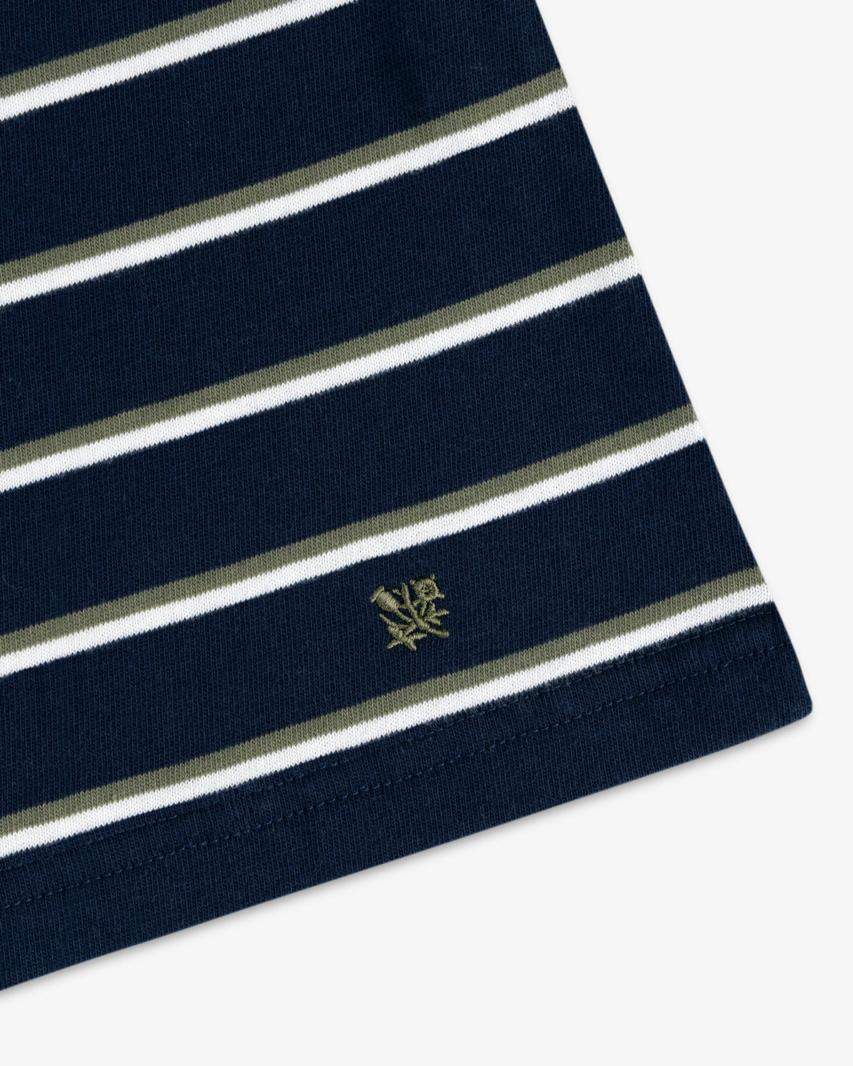 Aimé Leon Dore Best Seller - Yarn Dyed Striped Tee Navy blazer