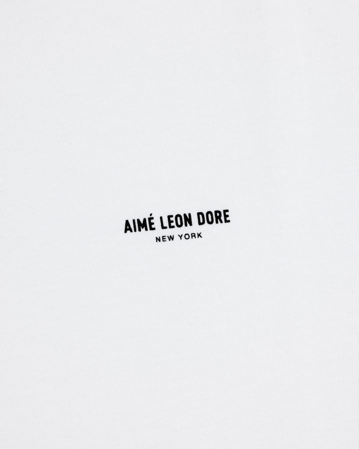 Aimé Leon Dore Featured - Long-Sleeve Micro Logo Tee Bright white