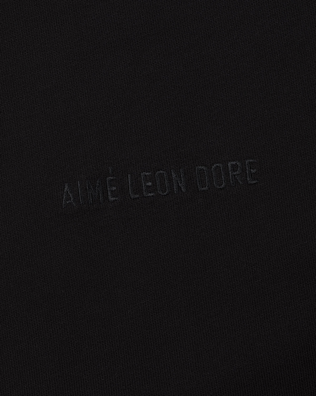 Aimé Leon Dore Premium - Tonal Logo Tee Jet black