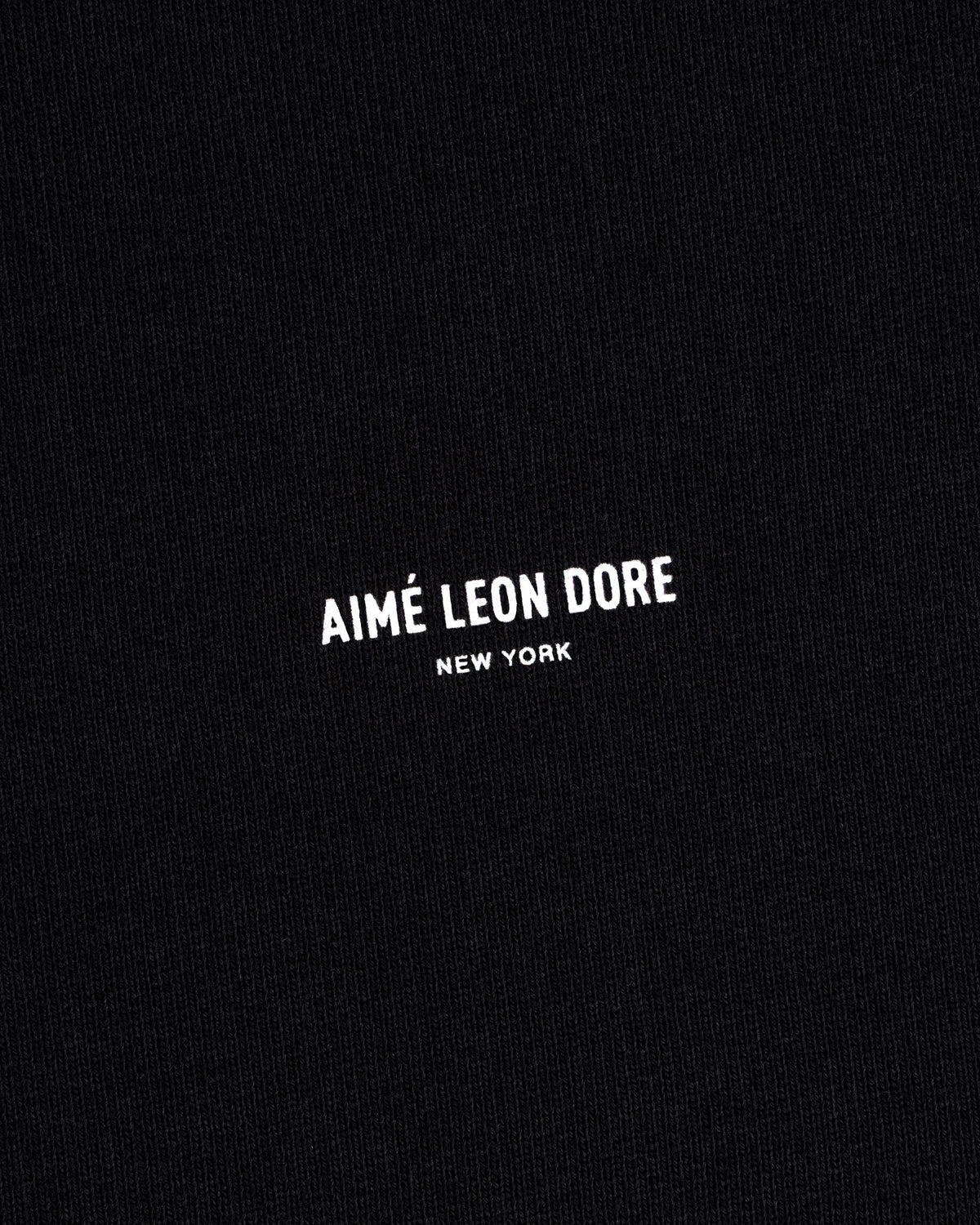 Aimé Leon Dore Everyday - Micro Logo Crewneck Sweatshirt Jet black