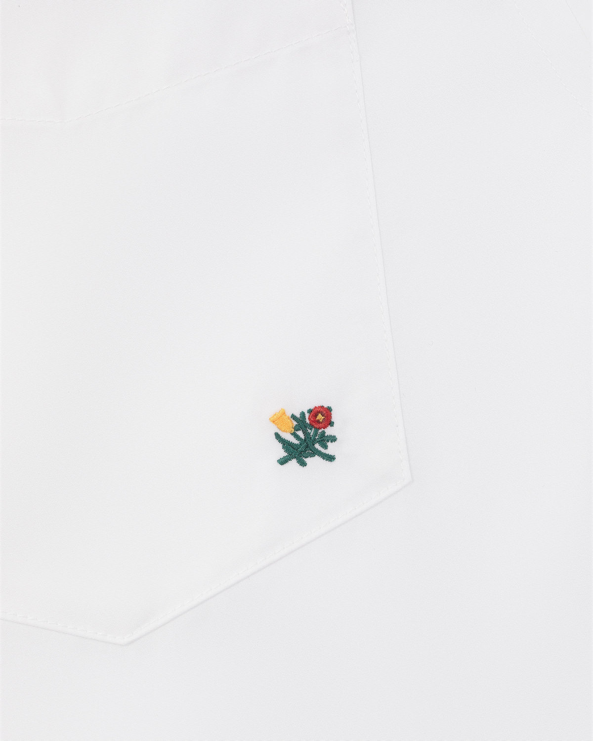Aimé Leon Dore Everyday - Crest Oxford Shirt Bright white