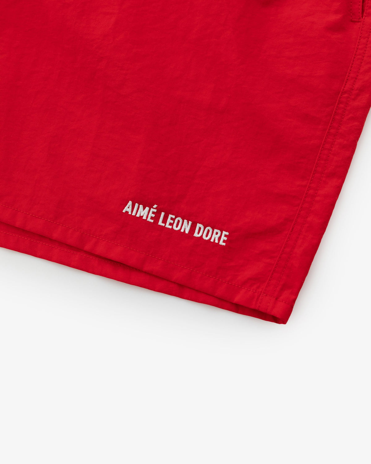 Aimé Leon Dore Recommended - Logo Swim Short True red