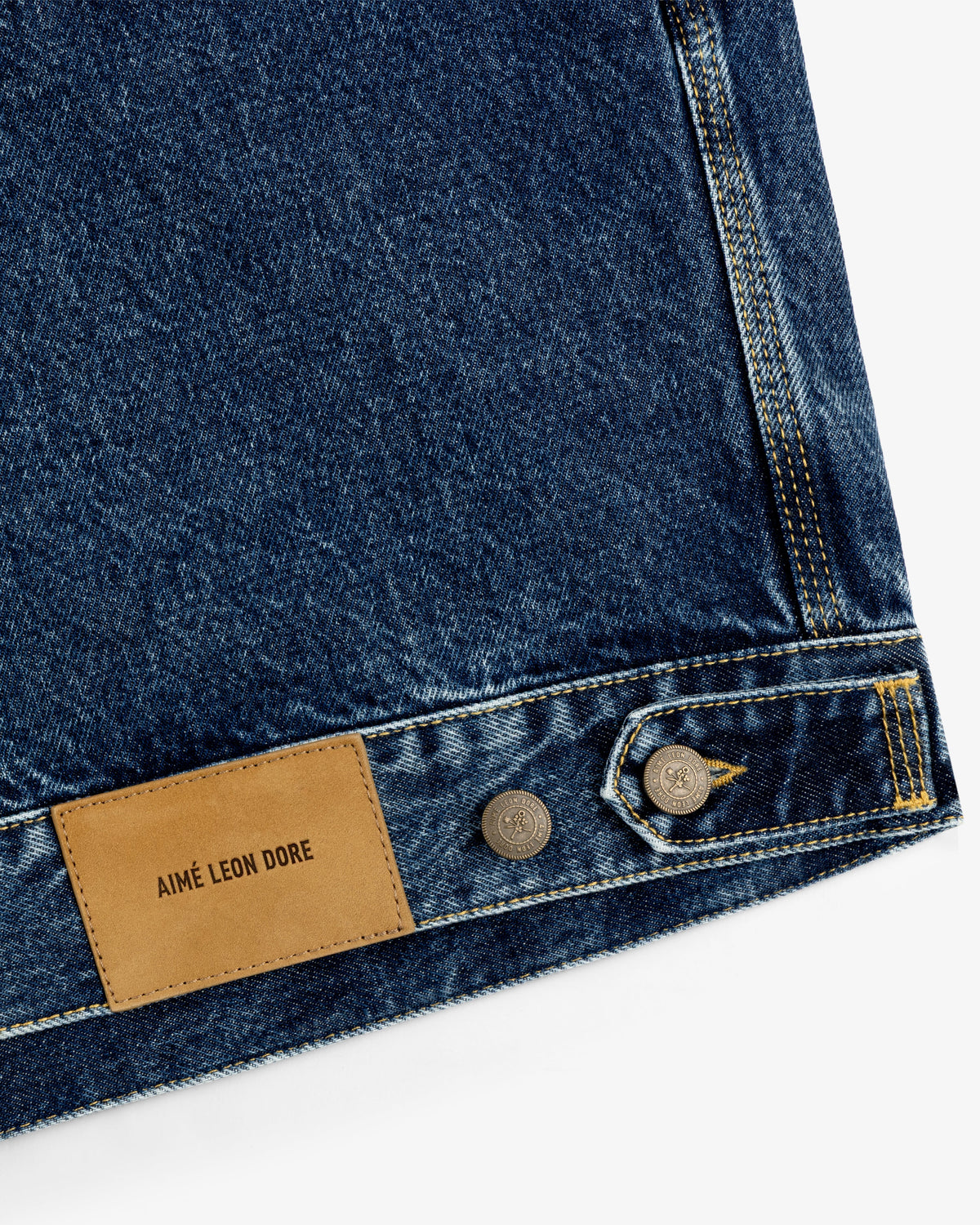 Aimé Leon Dore Premium - Denim Trucker Jacket Evening blue