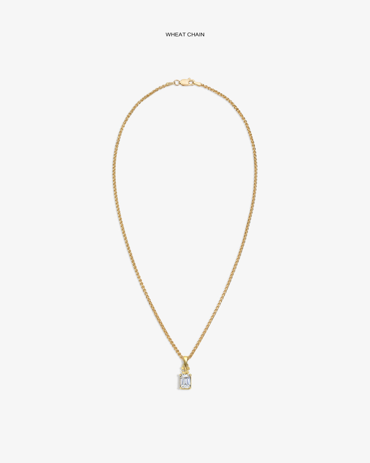 Aimé Leon Dore Top Pick - 14Kt Gold Crest Gemstone Pendant Evening blue