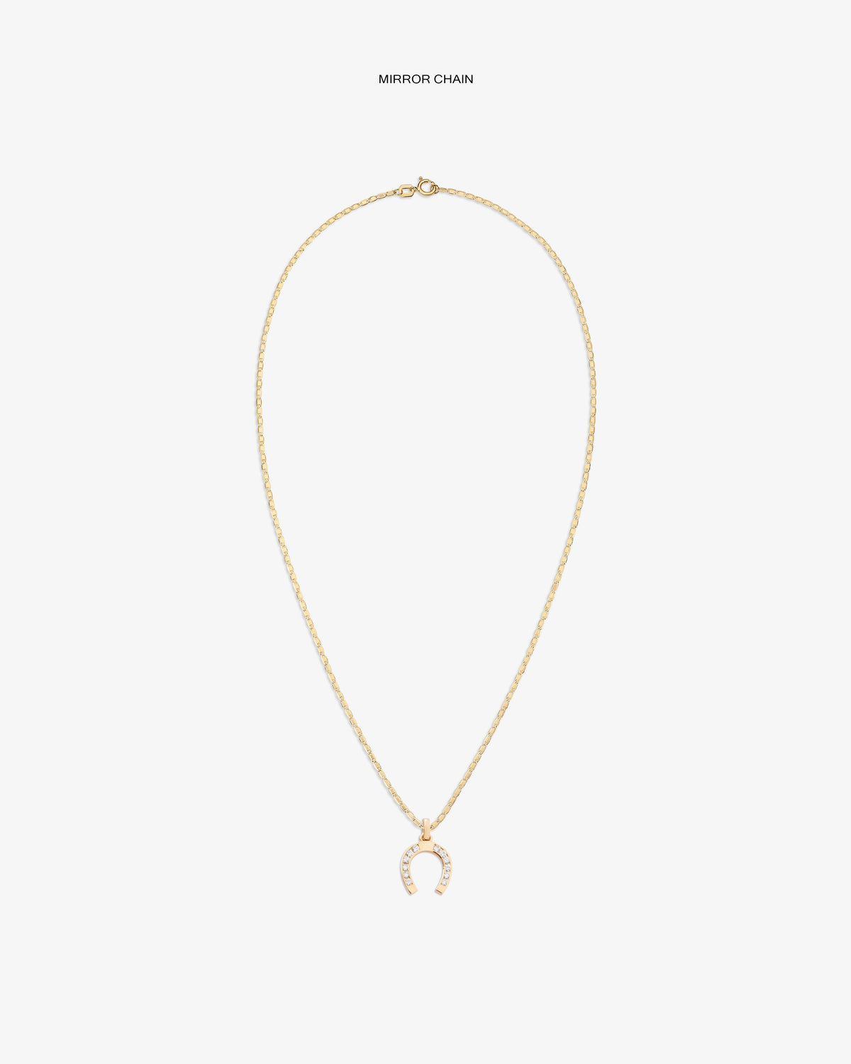 Aimé Leon Dore Classic - Diamond Horseshoe Pendant Evening blue
