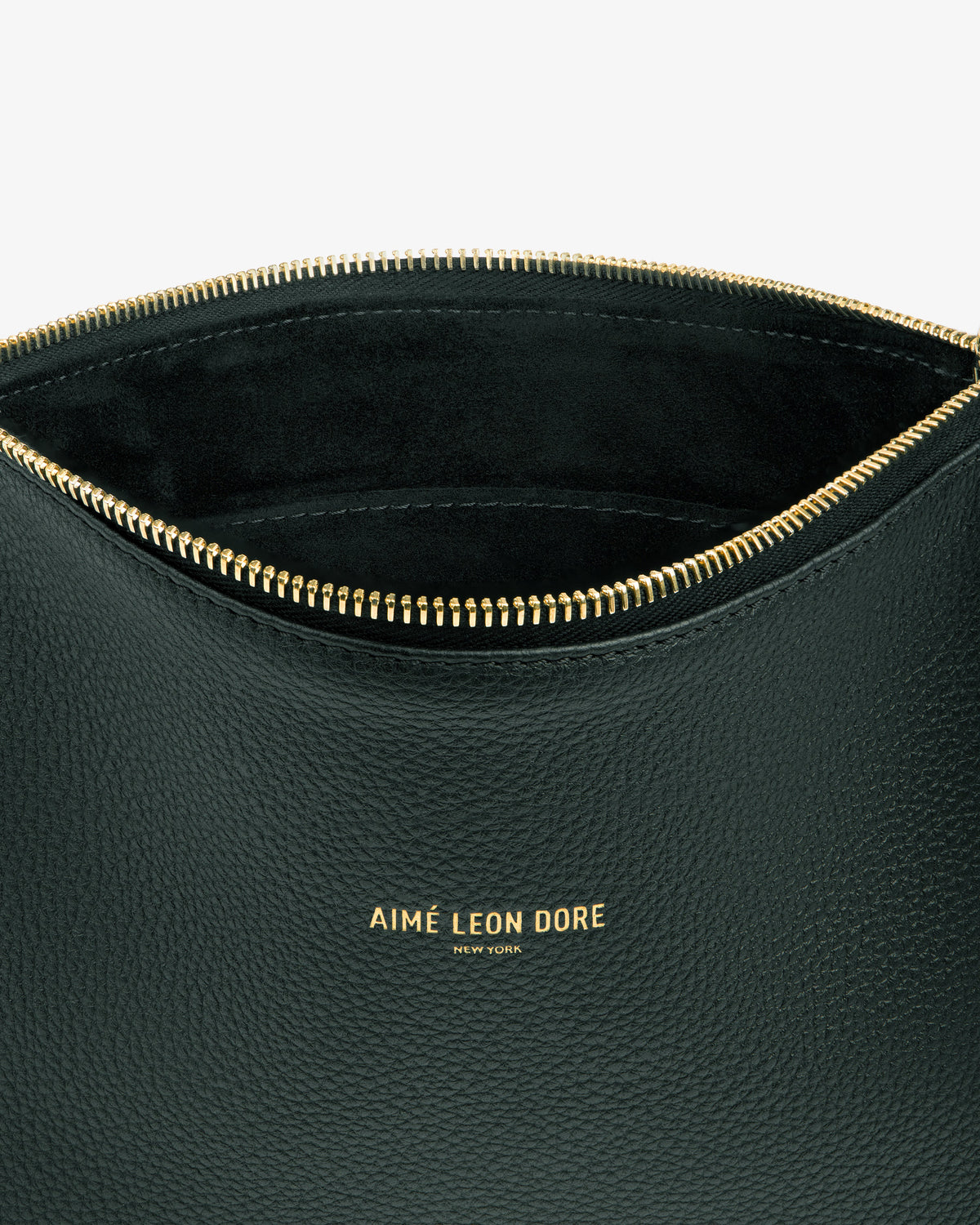 Aimé Leon Dore Popular - Small Leather Pouch Botanical green