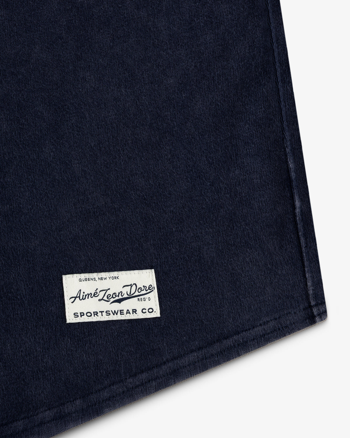 Aimé Leon Dore Hot Sale - Mulberry Chainstitch Baseball Jersey Navy blazer