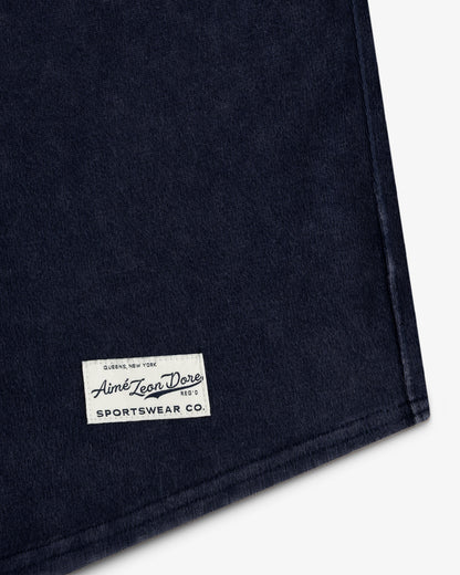 Aimé Leon Dore Hot Sale - Mulberry Chainstitch Baseball Jersey Navy blazer