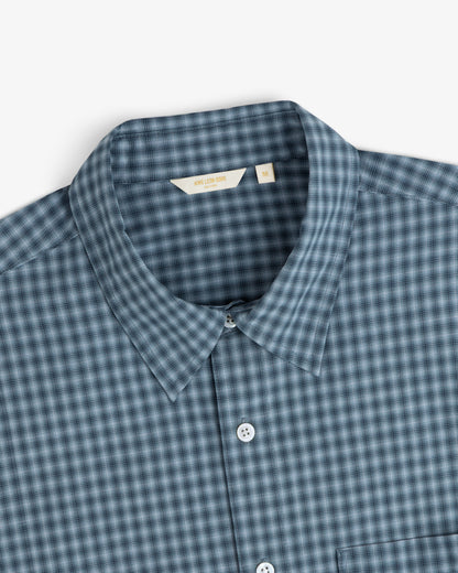 Aimé Leon Dore Sale - Plaid Casual Shirt Blue plaid