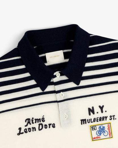 Aimé Leon Dore Premium - Merino Wool Knit Cycling Polo Pristine