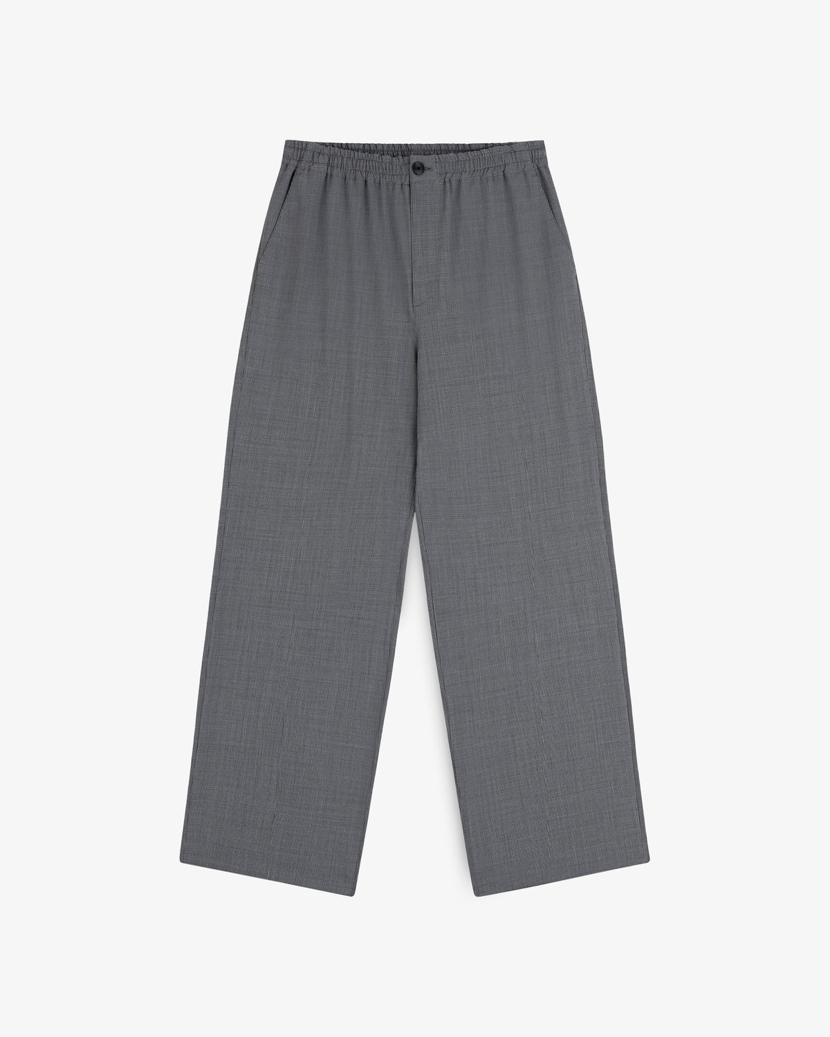 Aimé Leon Dore Trending - Houndstooth Elasticated Waist Trouser Grey houndstooth