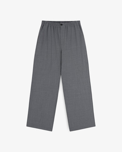 Aimé Leon Dore Trending - Houndstooth Elasticated Waist Trouser Grey houndstooth