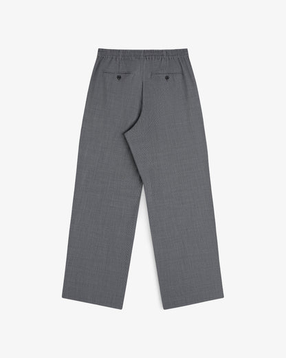 Aimé Leon Dore Trending - Houndstooth Elasticated Waist Trouser Grey houndstooth