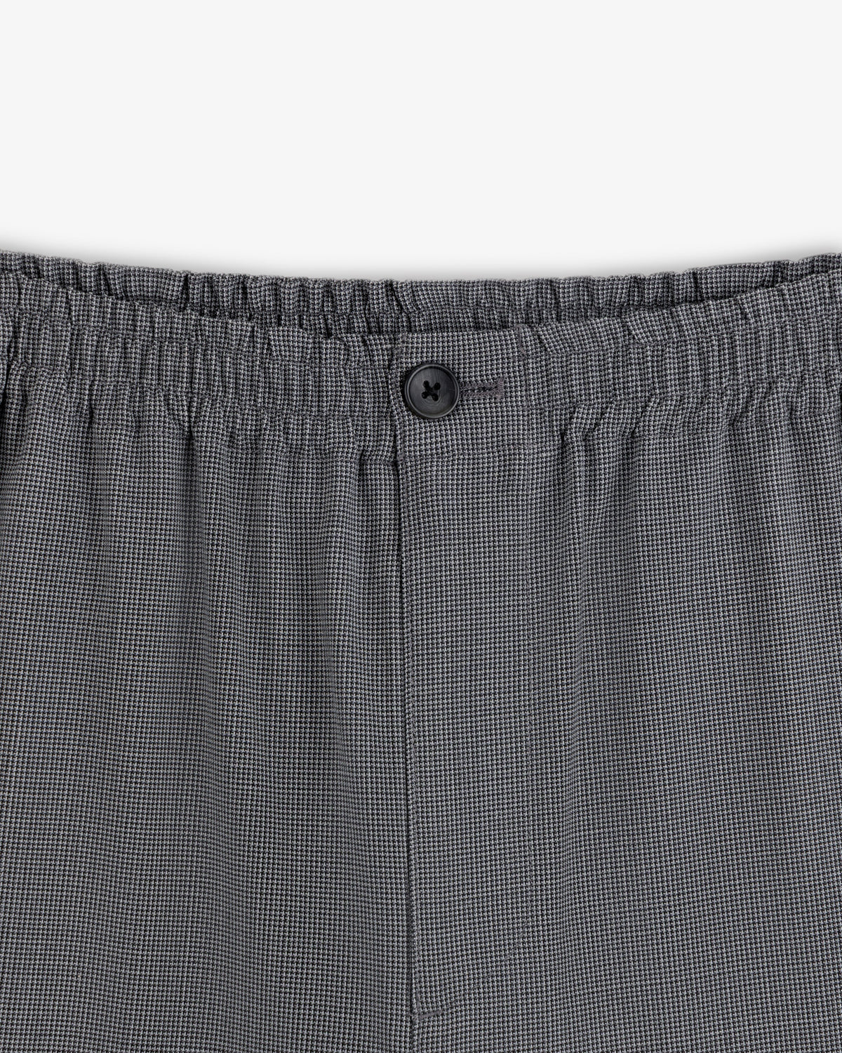 Aimé Leon Dore Trending - Houndstooth Elasticated Waist Trouser Grey houndstooth