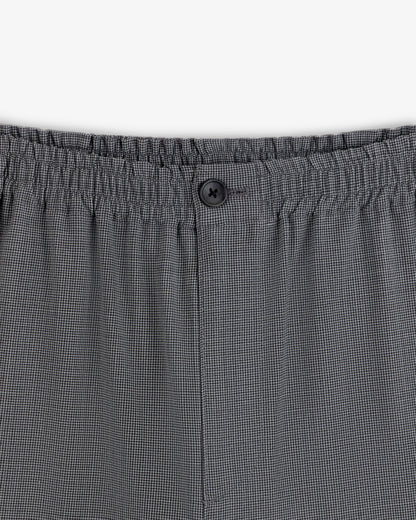 Aimé Leon Dore Trending - Houndstooth Elasticated Waist Trouser Grey houndstooth