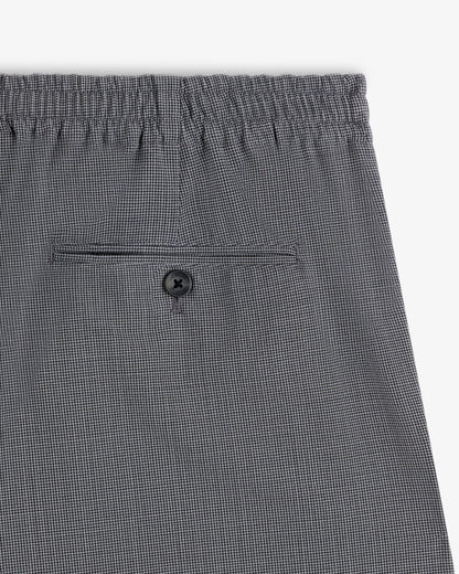 Aimé Leon Dore Trending - Houndstooth Elasticated Waist Trouser Grey houndstooth