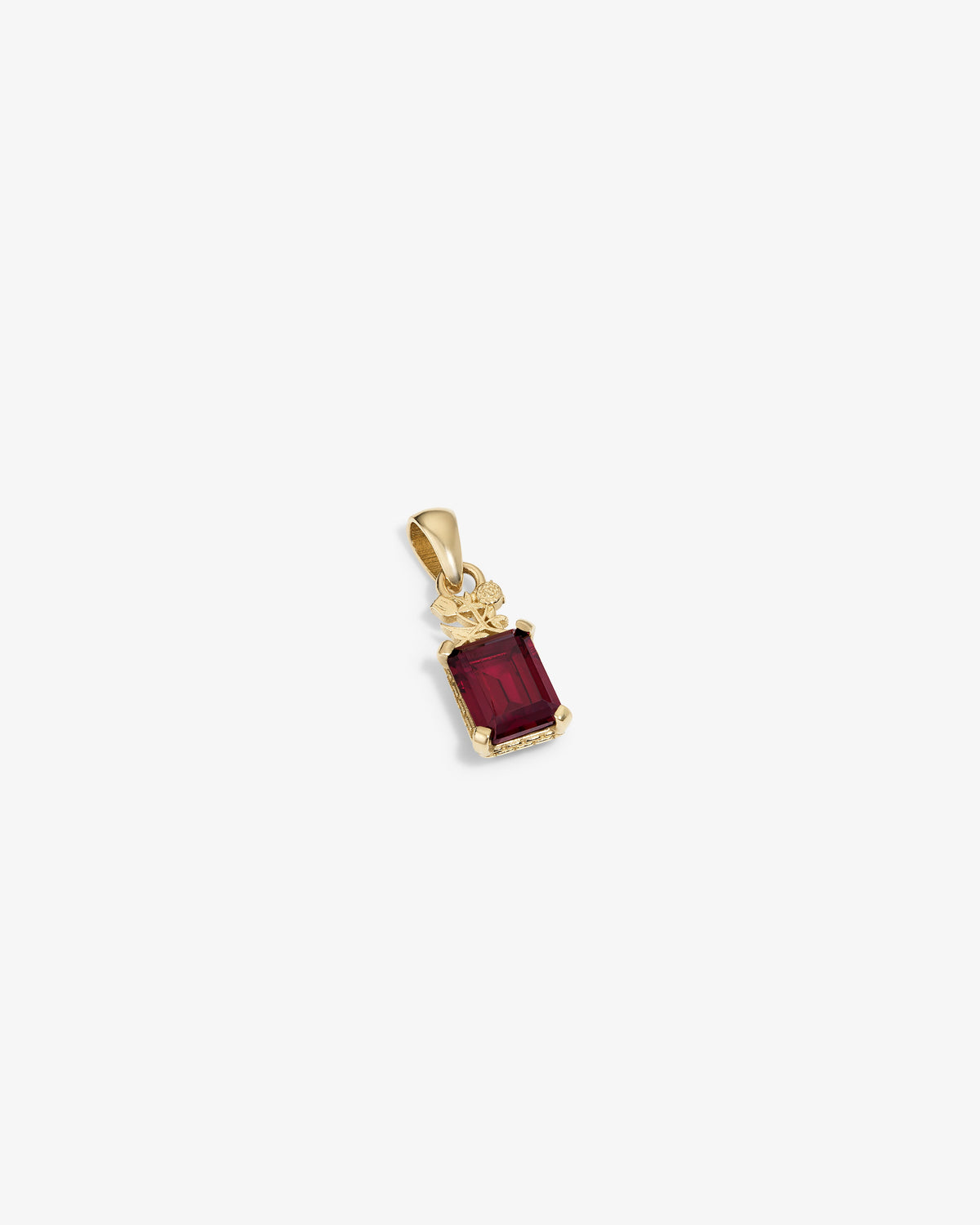 Aimé Leon Dore Best Seller - 14Kt Gold Crest Gemstone Pendant Evening blue