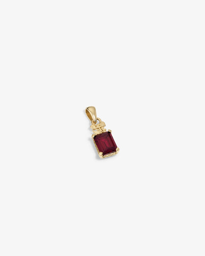Aimé Leon Dore Best Seller - 14Kt Gold Crest Gemstone Pendant Evening blue