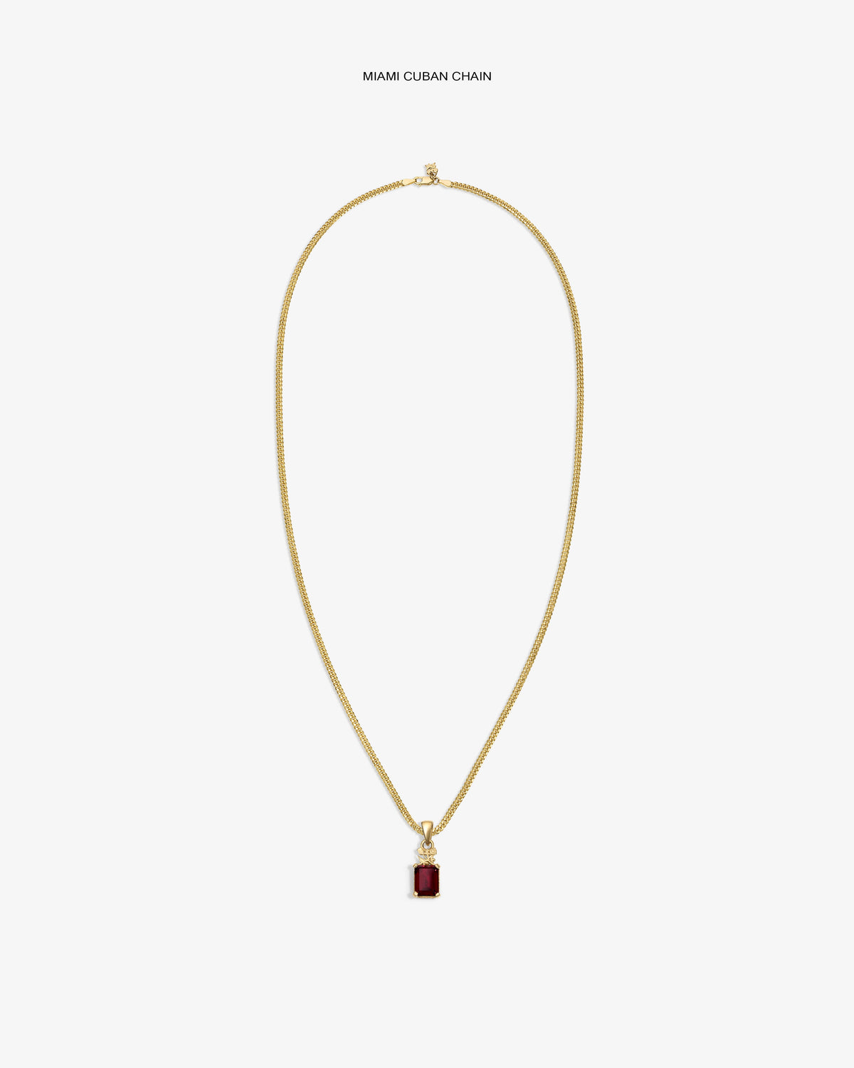 Aimé Leon Dore Best Seller - 14Kt Gold Crest Gemstone Pendant Evening blue