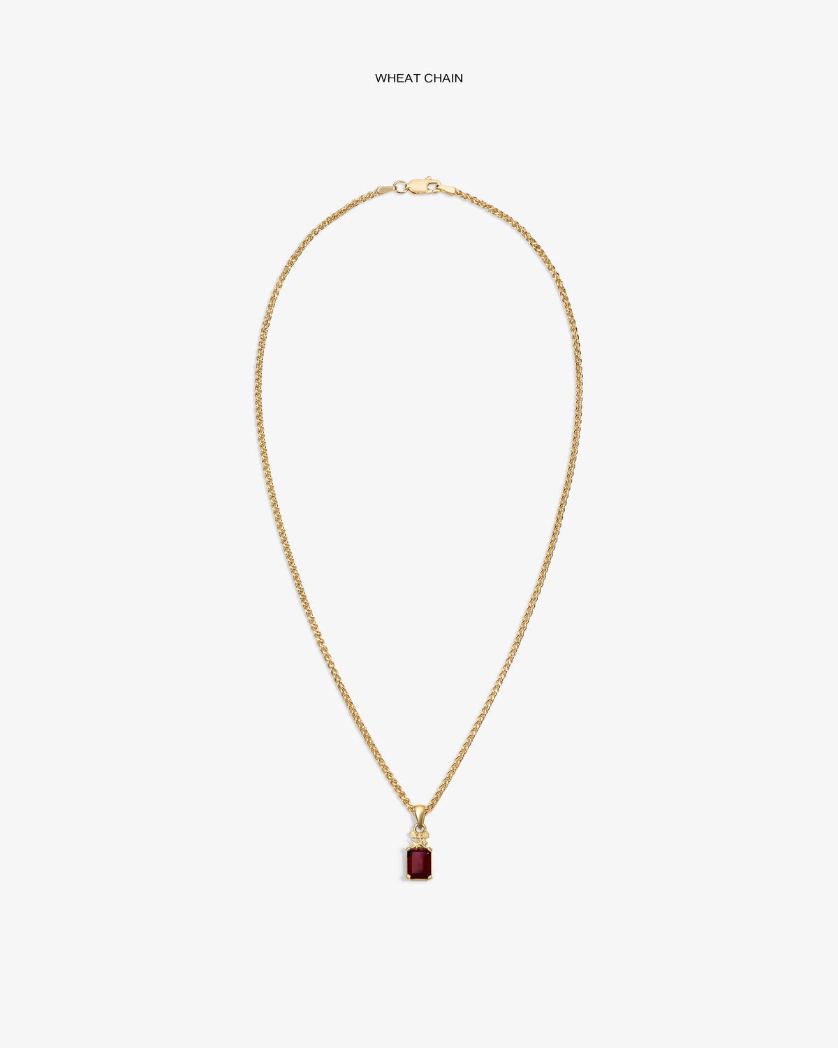 Aimé Leon Dore Best Seller - 14Kt Gold Crest Gemstone Pendant Evening blue