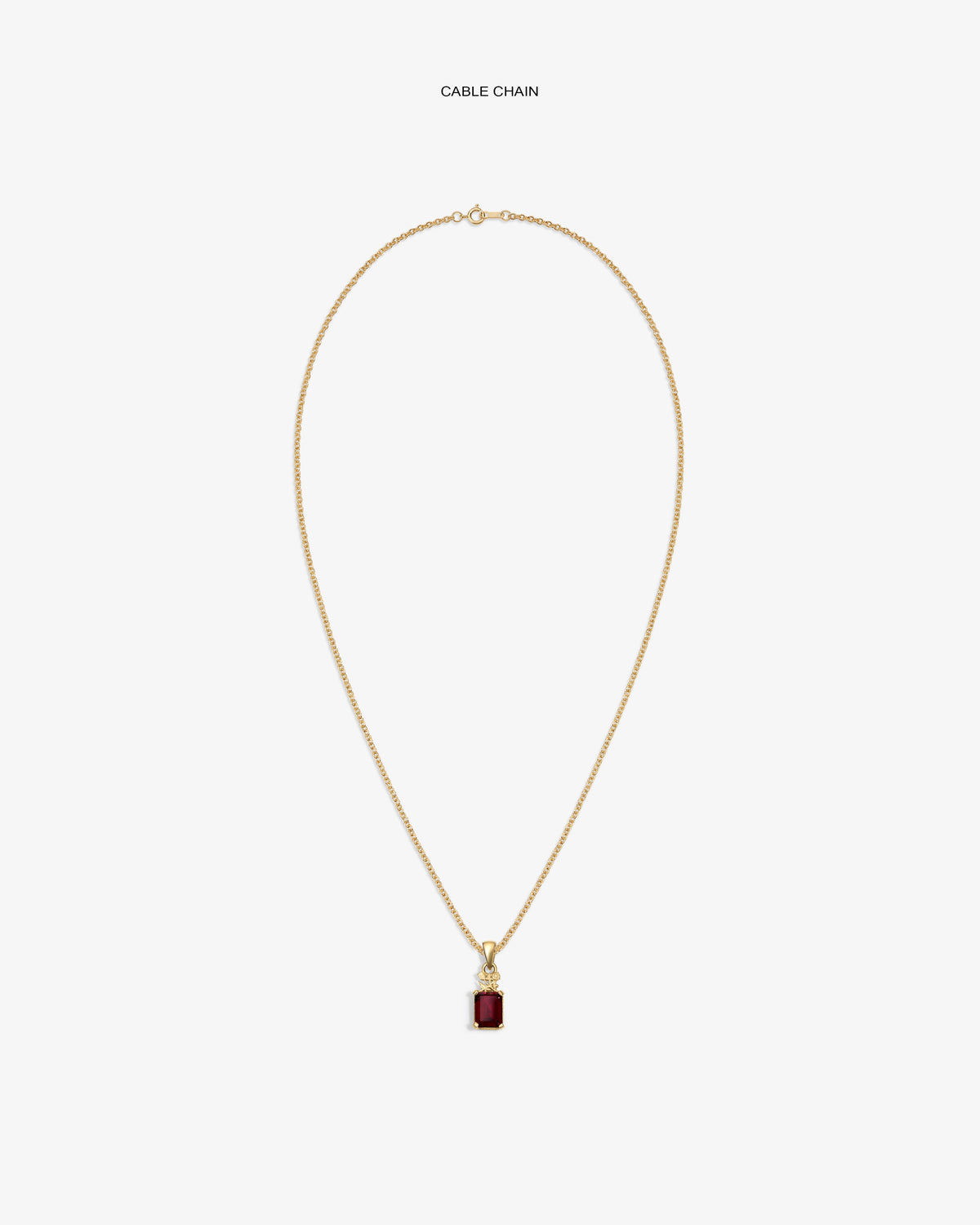 Aimé Leon Dore Best Seller - 14Kt Gold Crest Gemstone Pendant Evening blue