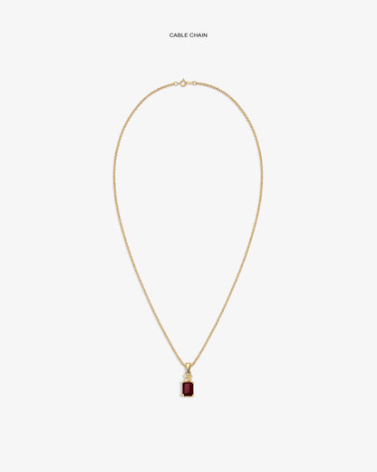 Aimé Leon Dore Best Seller - 14Kt Gold Crest Gemstone Pendant Evening blue
