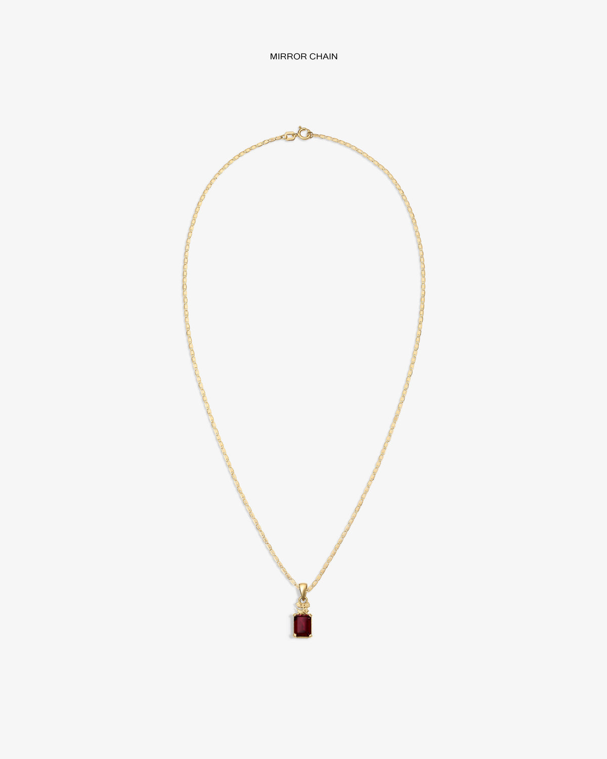 Aimé Leon Dore Best Seller - 14Kt Gold Crest Gemstone Pendant Evening blue