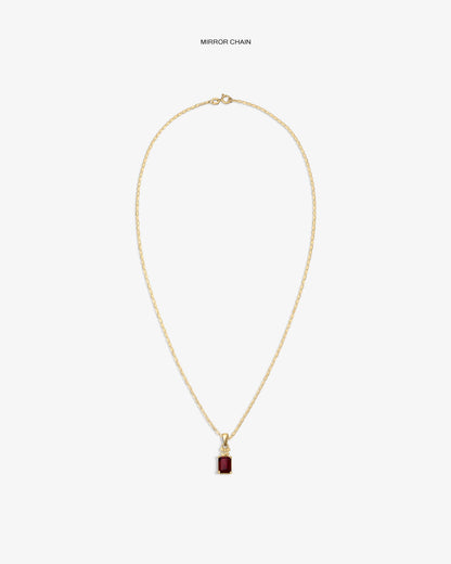 Aimé Leon Dore Best Seller - 14Kt Gold Crest Gemstone Pendant Evening blue