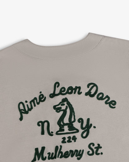 Aimé Leon Dore Latest - Mulberry Chainstitch Baseball Jersey Paloma