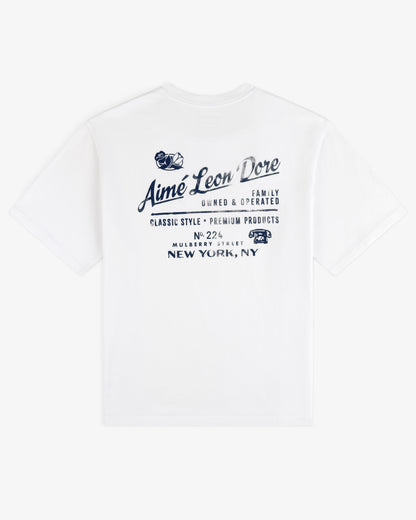 Aimé Leon Dore Popular - Neighborhood Tee Bright white