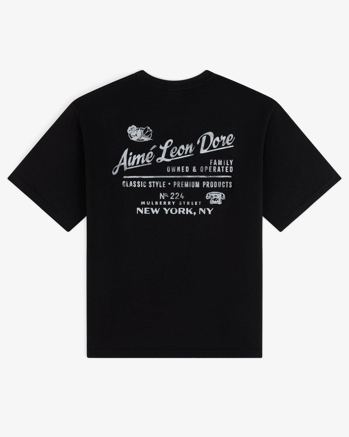 Aimé Leon Dore Everyday - Neighborhood Tee Jet black