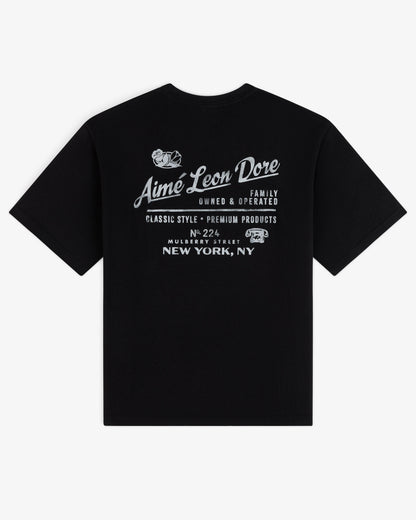 Aimé Leon Dore Everyday - Neighborhood Tee Jet black