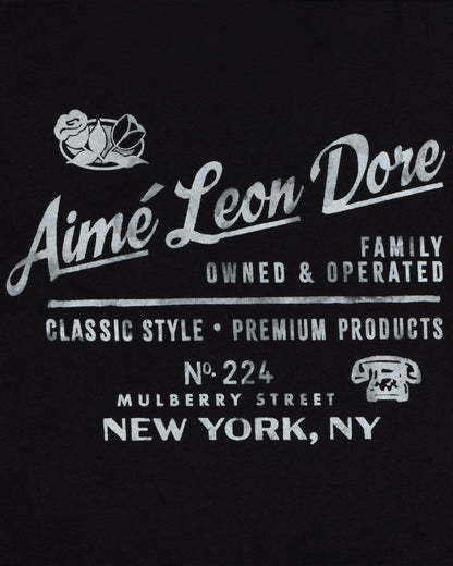 Aimé Leon Dore Everyday - Neighborhood Tee Jet black