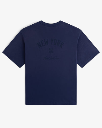 Aimé Leon Dore Featured - Yankees Washed Logo Tee Naval academy