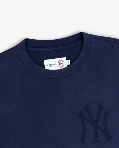 Aimé Leon Dore Featured - Yankees Washed Logo Tee Naval academy