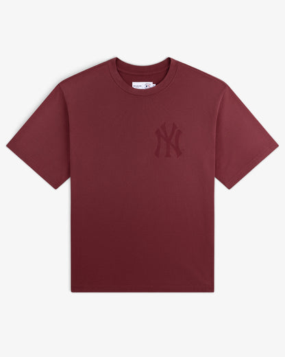Aimé Leon Dore Discount - Yankees Washed Logo Tee Cordovan