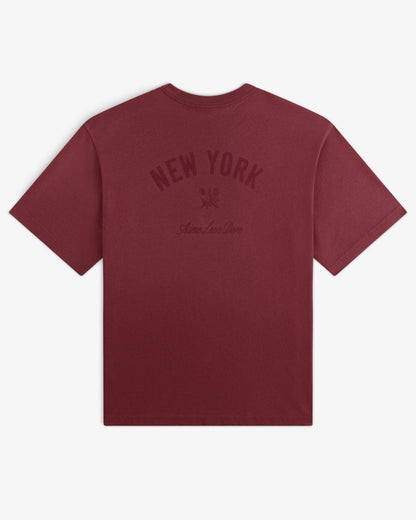 Aimé Leon Dore Discount - Yankees Washed Logo Tee Cordovan