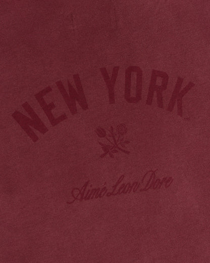 Aimé Leon Dore Discount - Yankees Washed Logo Tee Cordovan