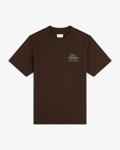 Aimé Leon Dore New - Unisphere Tee Coffee bean