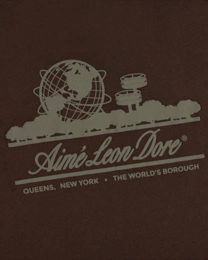 Aimé Leon Dore New - Unisphere Tee Coffee bean