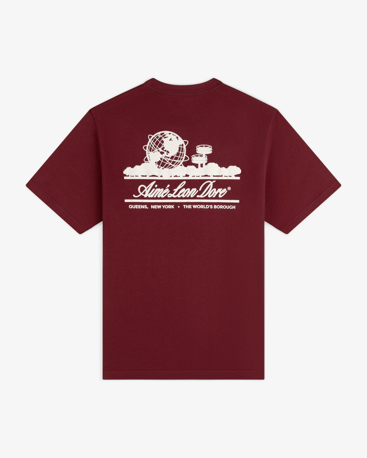 Aimé Leon Dore Featured - Unisphere Tee Cordovan