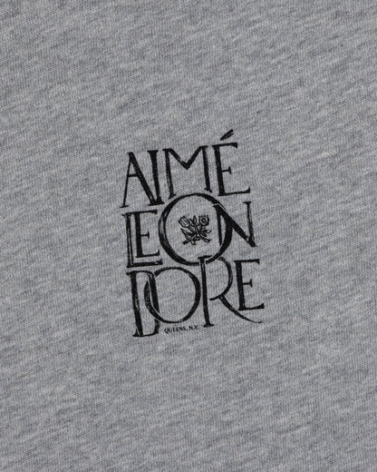 Aimé Leon Dore Customer Favorite - Stacked Logo Slub Tee Heather grey