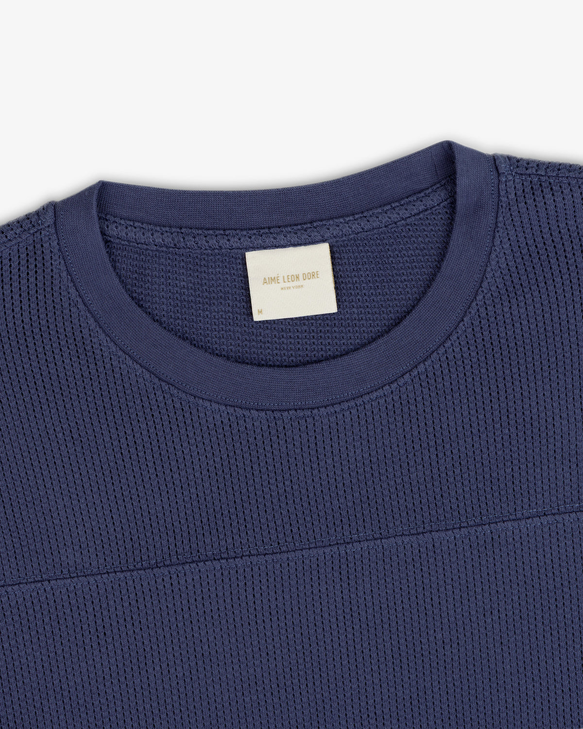 Aimé Leon Dore Trusted - Long-Sleeve Mesh Football Tee Crown blue