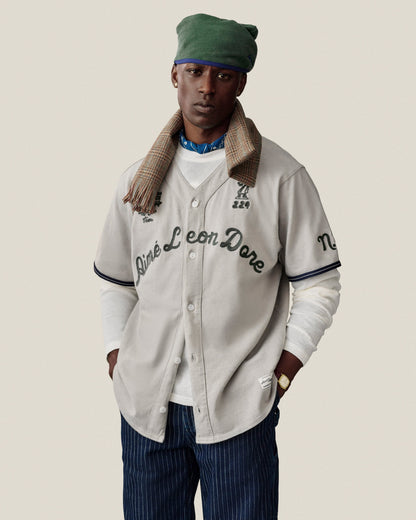 Aimé Leon Dore Discount - Long-Sleeve Mesh Football Tee Coconut milk