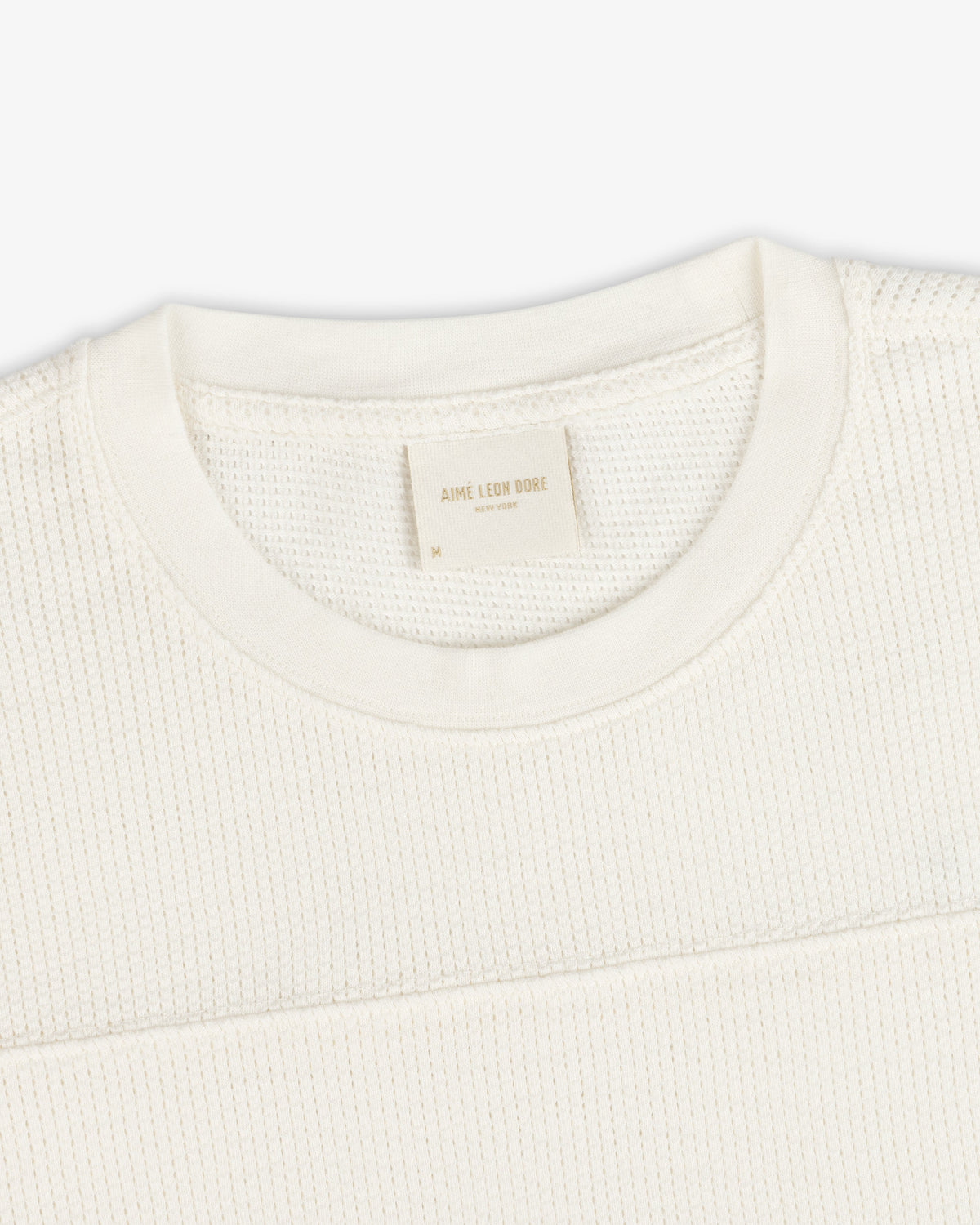 Aimé Leon Dore Discount - Long-Sleeve Mesh Football Tee Coconut milk