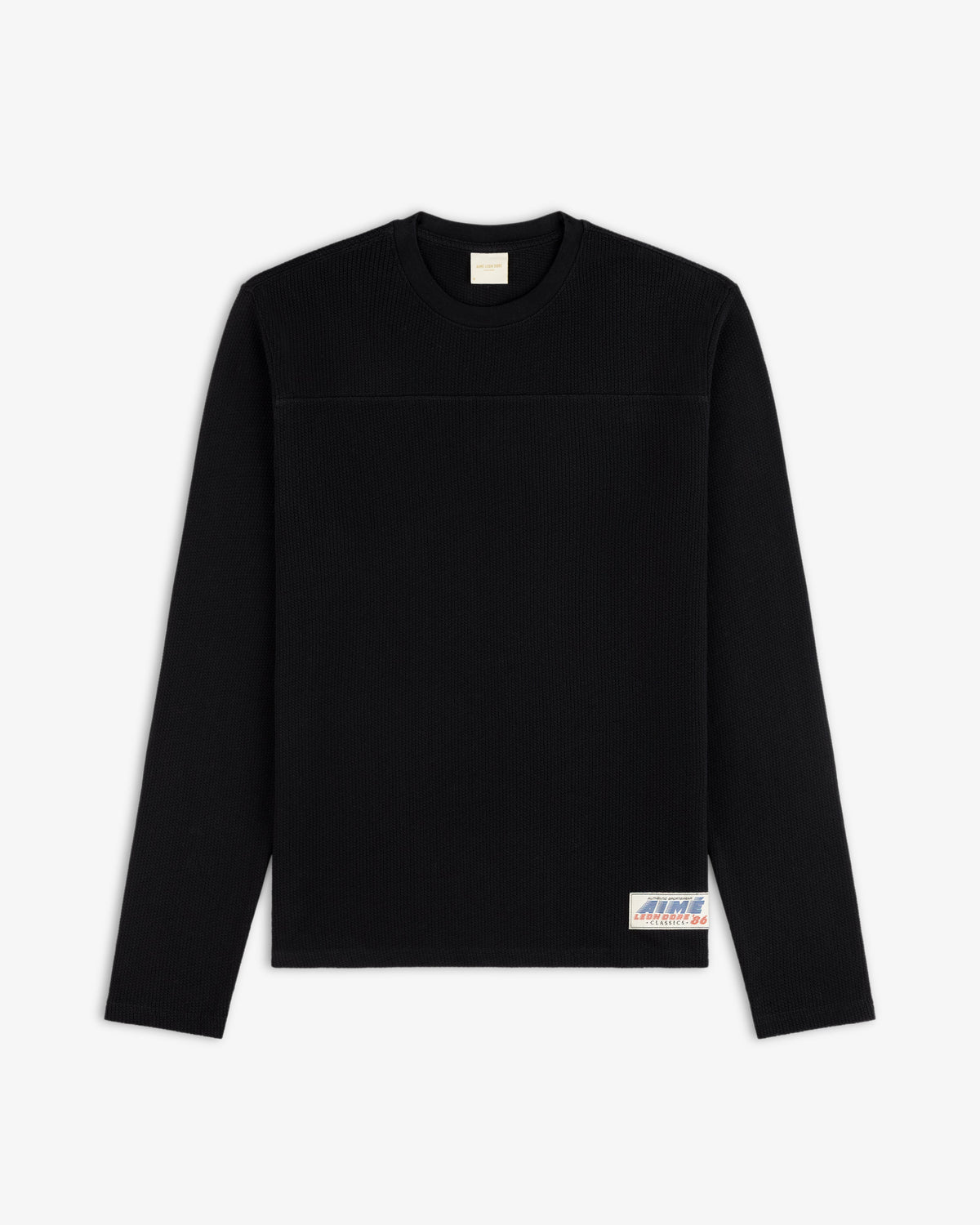 Aimé Leon Dore Best Price - Long-Sleeve Mesh Football Tee Jet black