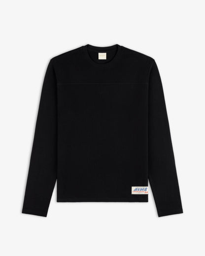 Aimé Leon Dore Best Price - Long-Sleeve Mesh Football Tee Jet black