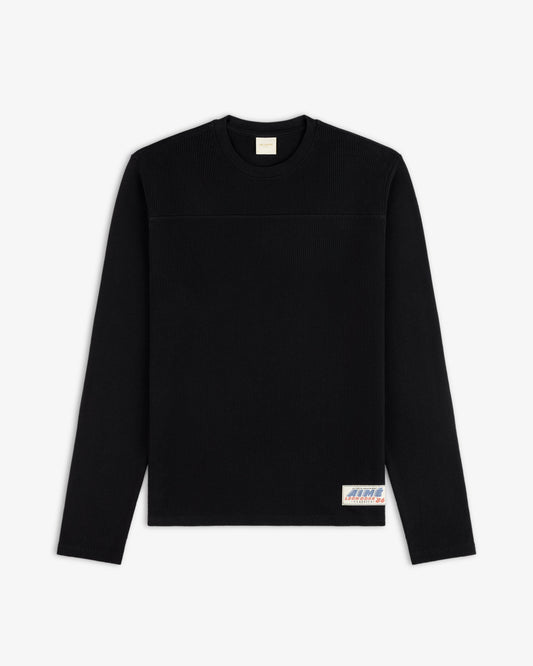 Aimé Leon Dore Best Price - Long-Sleeve Mesh Football Tee Jet black