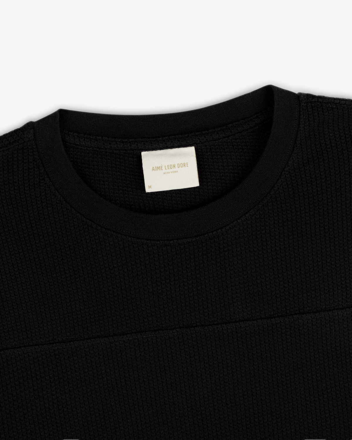 Aimé Leon Dore Best Price - Long-Sleeve Mesh Football Tee Jet black