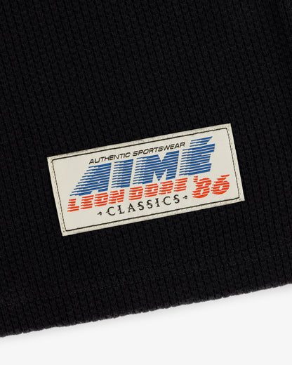 Aimé Leon Dore Best Price - Long-Sleeve Mesh Football Tee Jet black